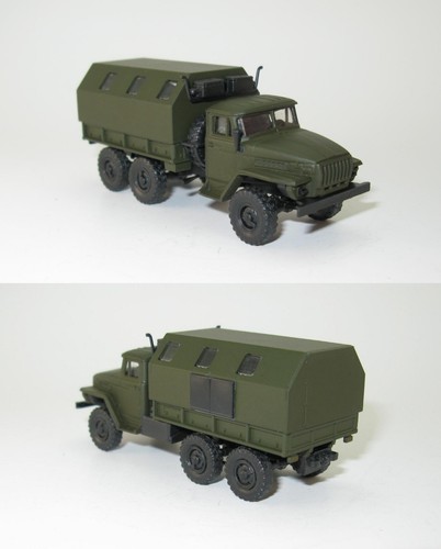Ural 4320 planenkoffer lkw - ural,