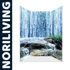 Nische Duschrückwand Alu 3