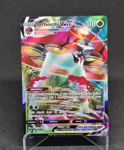 Pokémon orbeetle vmax 021 - vmax, 021/185