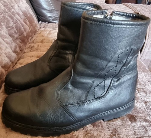 Leder herren boots - herren,