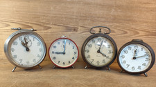 4 alte Wecker Uhr 1930/40
