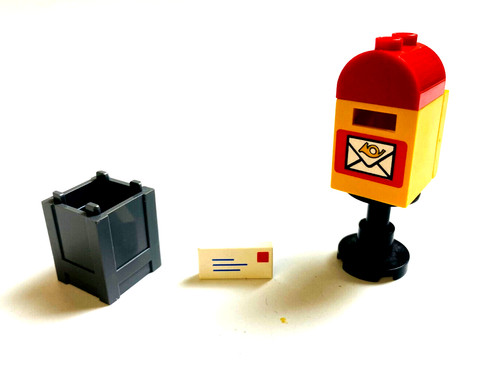 Lego briefkasten post - briefkasten, brief