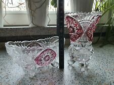 SALE - Glas - Bleikristall ? - Schale - Vase - gebraucht