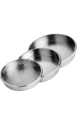 3er Set Backblech | Rundblech