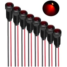 LED Kontrollleuchte, 8 Stück