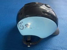 Casco Nori leichter Kinder Reithelm schwarz grau Einhorn I Sicher & Verstellbar