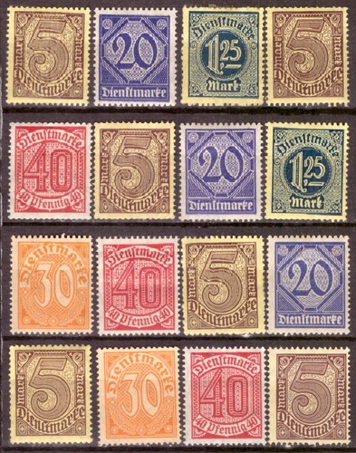 Deutsches reich 1920 sammlung - reich,