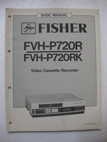 Fisher fvh p720r p7250rk - fisher, fvh-p720r