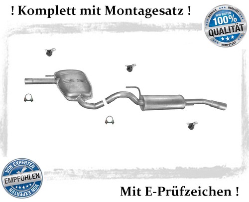 Auspuffanlage für passat - für,