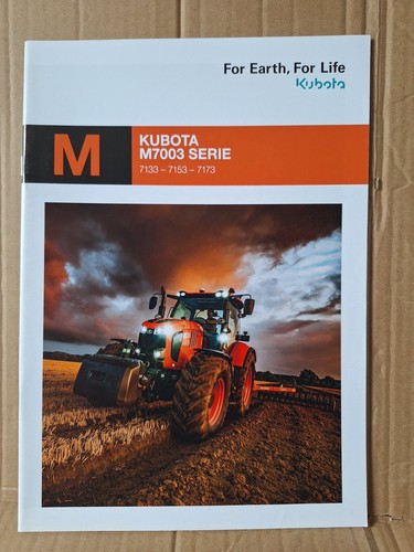 Kubota m7003 serie - kubota, prospekt