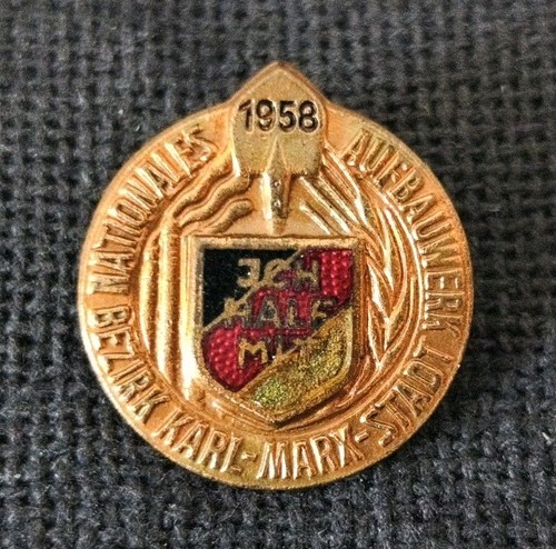 Abzeichen ddr aufbaunadel - abzeichen, ddr: