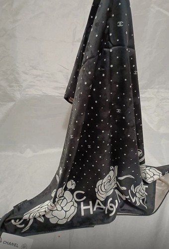 Chanel maxi seidentuch stola - chanel,