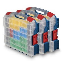 3x W-BOXX 102 pro blau Deckel