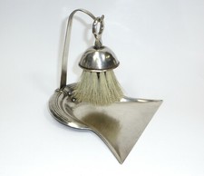 Seltenes Tischkehrset Kehrset um 1900 versilbert