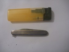 Taschenmesser EBOS Solingen Silber Vintage Gentleman´s Knife EDC