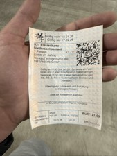 DB Ticket  ein monat gültig