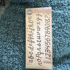 Sizzix Cutout Script Bigz XL