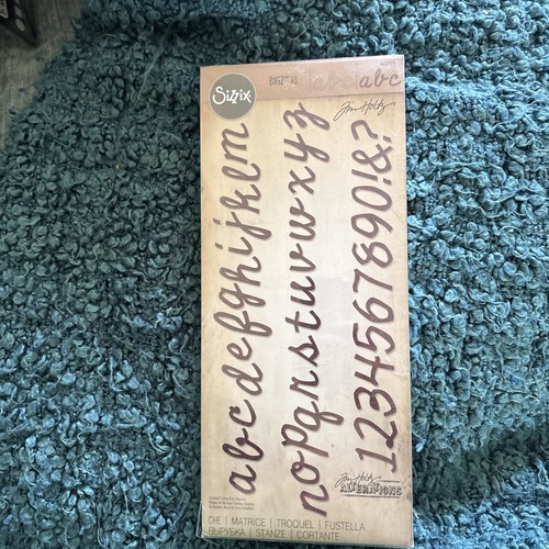 Sizzix cutout script bigz - sizzix,