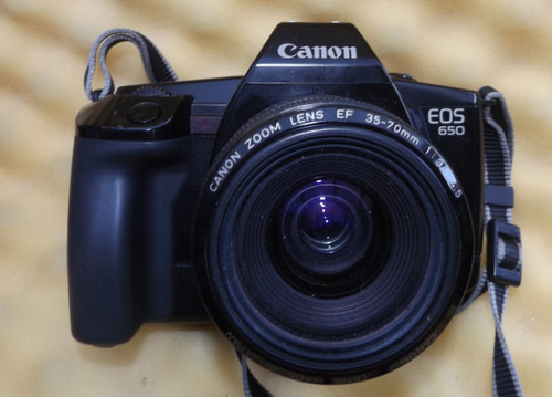Canon eos 650 mit objektiv - eos,
