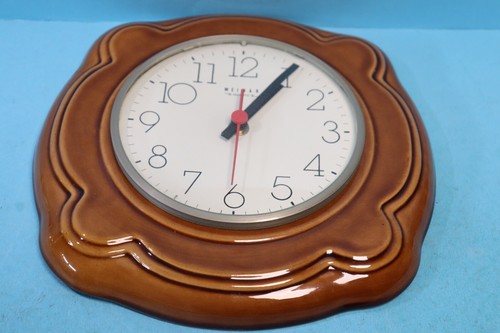Alte wanduhr weimar - wanduhr, keramik