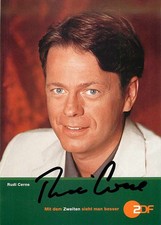 Rudi Cerne ZDF Autogrammkarte
