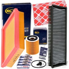FILTERSET+BOSCH ZÜNDKERZEN passend für BMW MINI R50 R52 R53 ONE 90+116 PS
