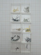 Konvolut Bifora Zeiger Stunden- Minuten- Sekundenzeiger Uhrmachernachlass # 204