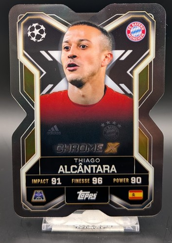 Thiago alcantara topps match - topps,