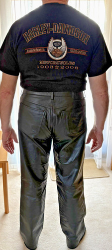 Motorrad hose herren leder - hose,