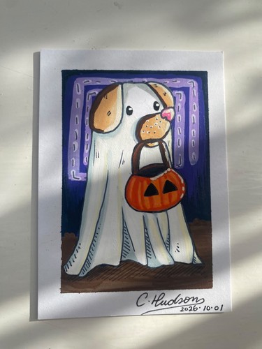 Aceo künstler sammelkarte - künstler,