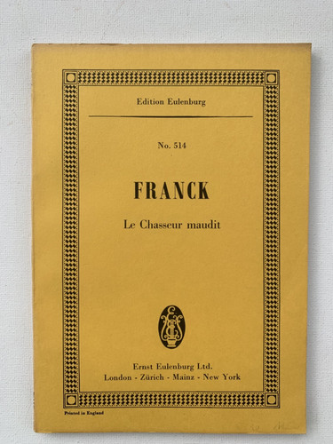 Noten franck la chasseur - noten.,