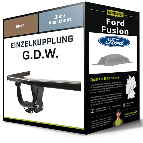Starre anhängerkupplung für - anhängerkupplung,