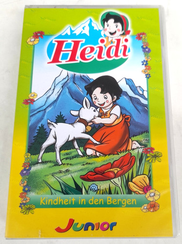 Vhs kassette heidi kindheit - vhs,