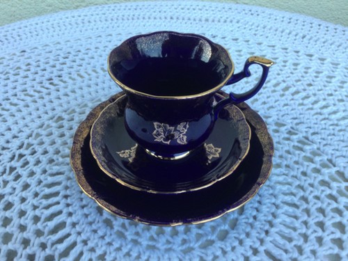 Sammeltasse gedeck kobalt - kobalt, blau