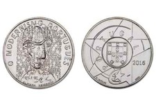 5 Euro Sondermünze 2016 Portugal Der Modernismus (Europa Stern) UNC