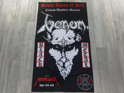 Venom flag flagge - flagge, black