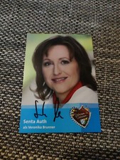 Senta Auth Von Dahoam Is Dahoam Autogrammkarte