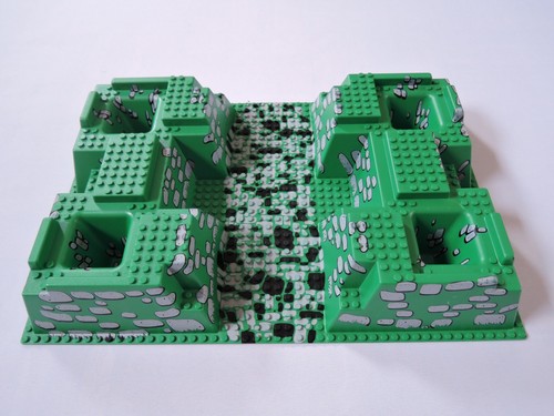 Lego platte ritterburg - lego, 3d