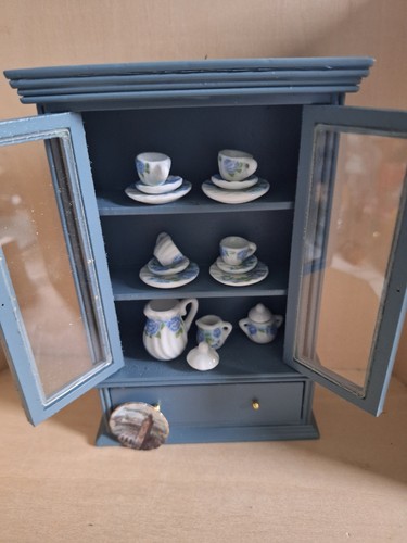 Puppenstube blauer - 1:12,