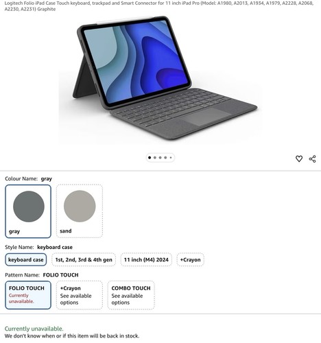 Logitech folio touch ipad pro - logitech,