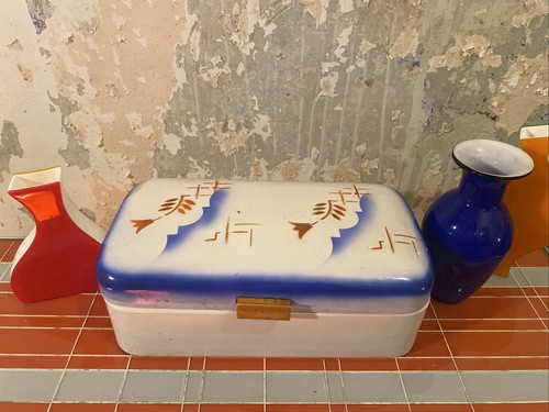 Art deco bakelit brotkasten - art,