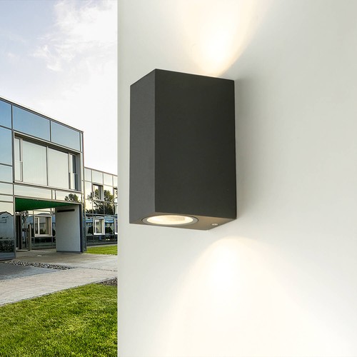 Wandlampe außen anthrazit - wandlampe,