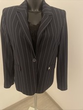 Mos Mosh Blazer 38 Blau Nadelstreifen Neu