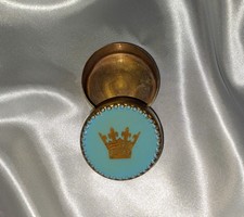 Alte Deckeldose  Metall