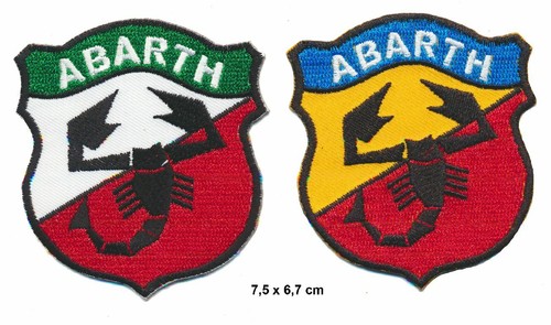 Abarth aufnäher patches - abarth,