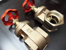 1 messing Muffenschieber 2"