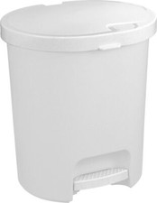 Curver Refuse Pedal-Abfalleimer, 25L, Weiß