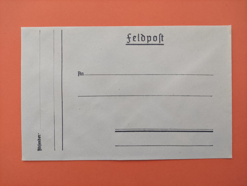 Feldpostbrief kuvert ohne - feldpostbrief,