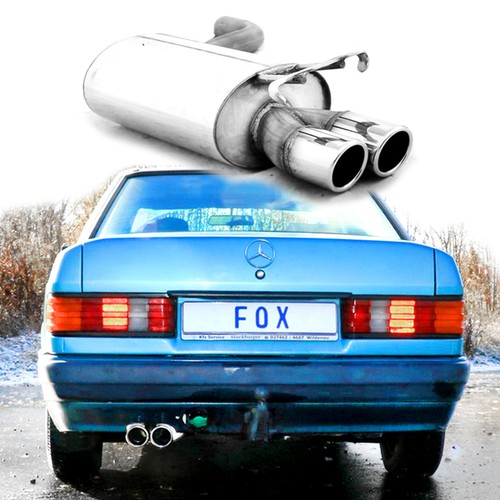 Fox edelstahl sportauspuff - fox,