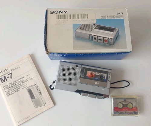 Sony diktiergerät - sony, m-7